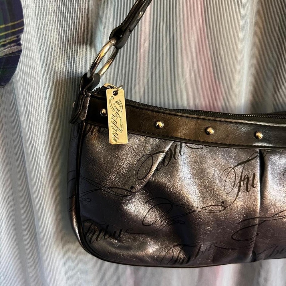 FUBU Metallic Script Shoulder Mini bag - Picture 4 of 5